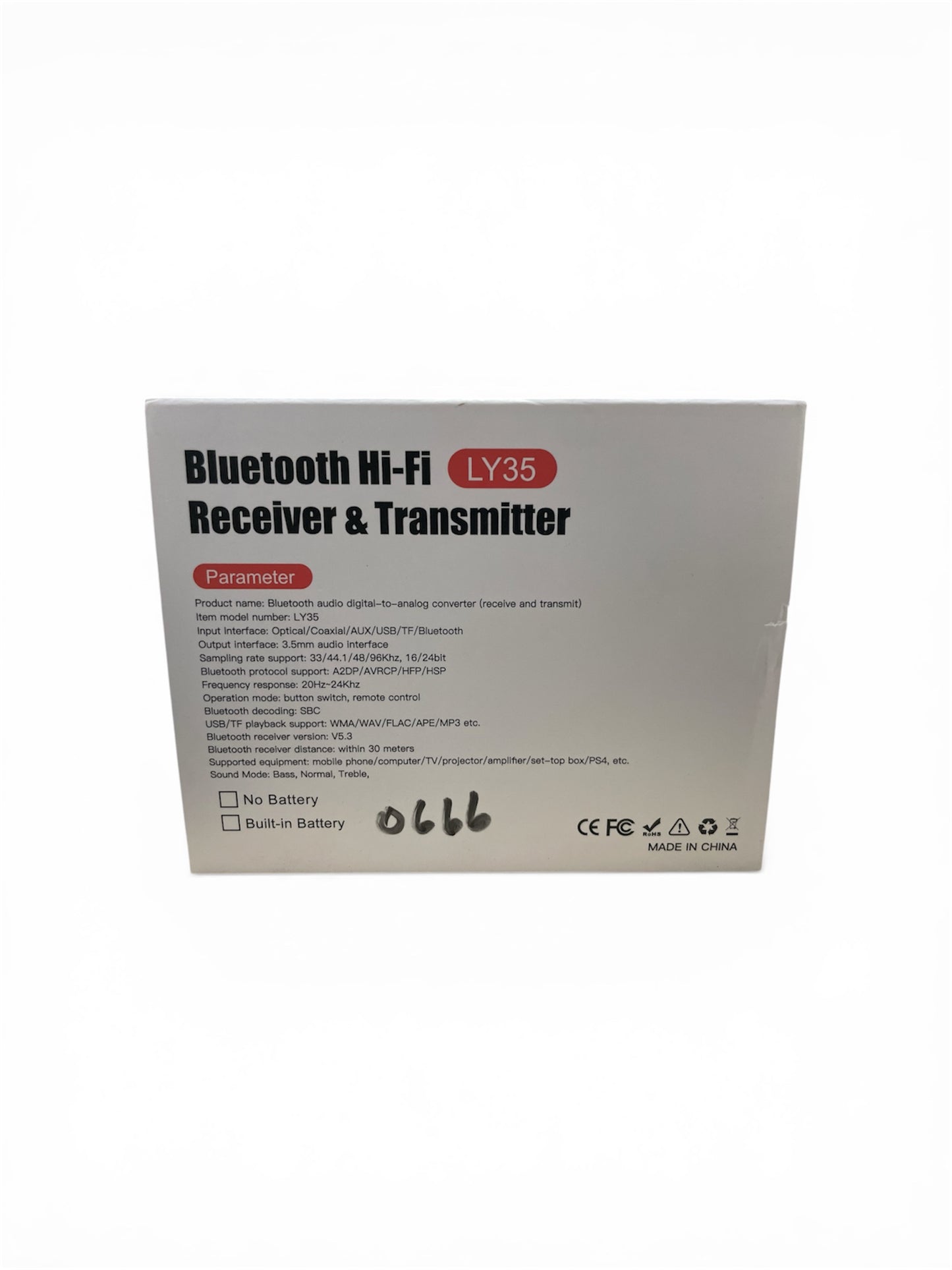 Adaptador BT receiver y transmisor.
