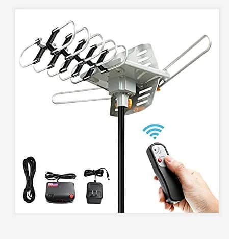 Antena TV digital para zona rural alto alcance