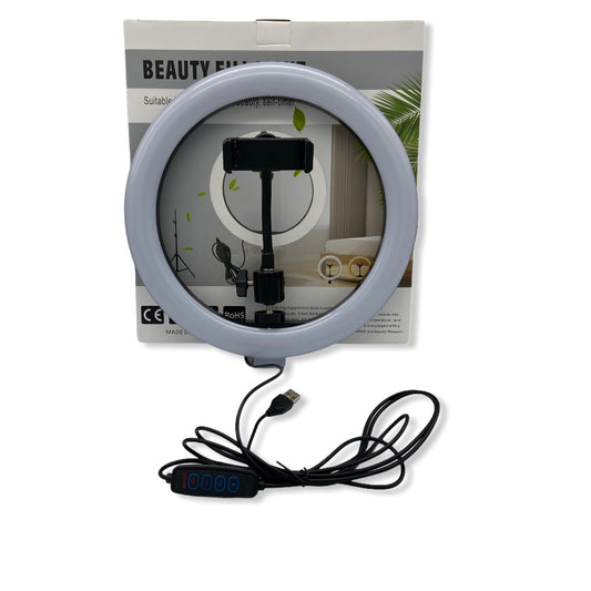 Aro Led 10" con pedestal y control remoto BT incluido