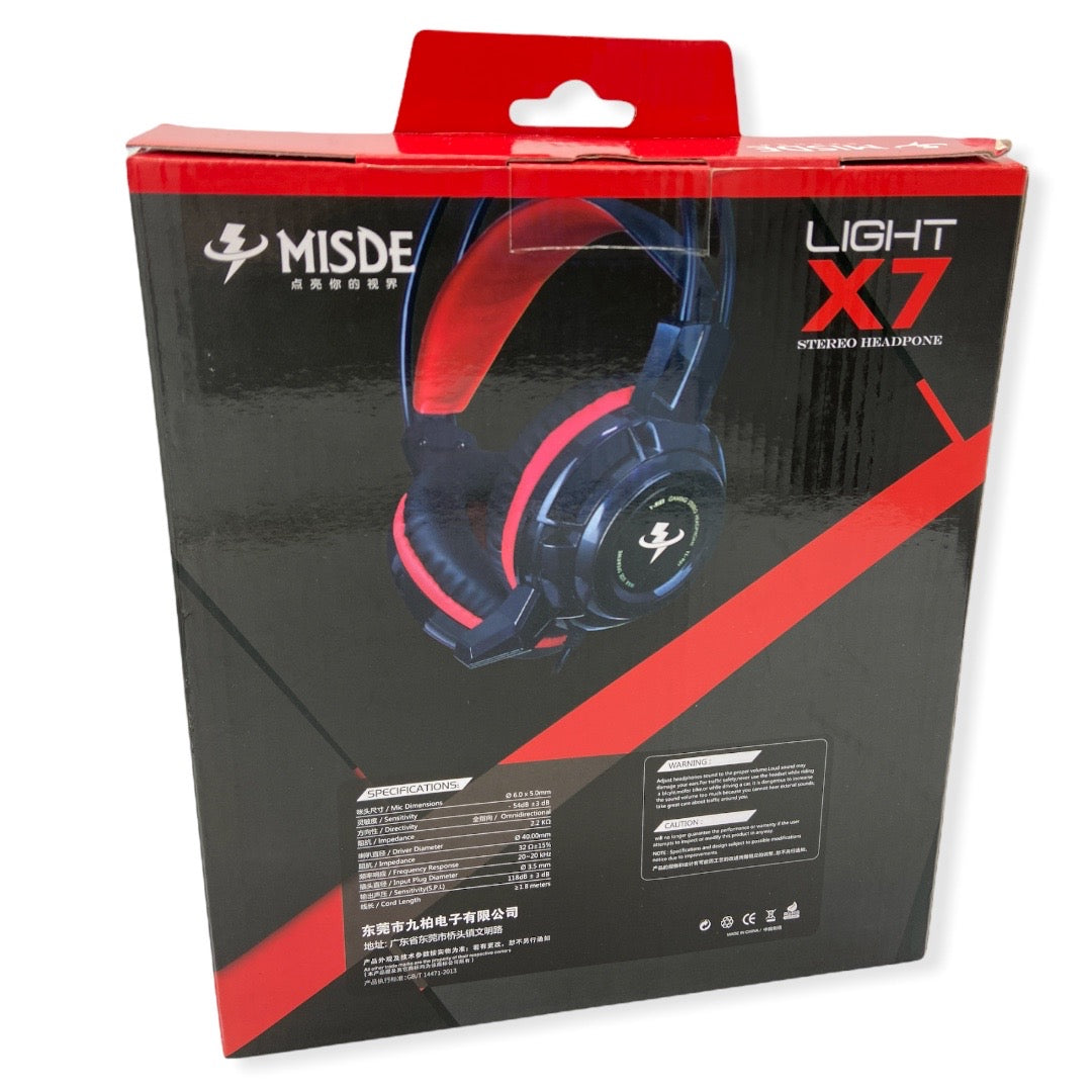 Audífonos Gamer X7