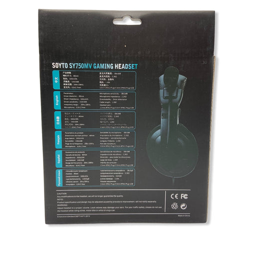 Audífonos Gamer SY750