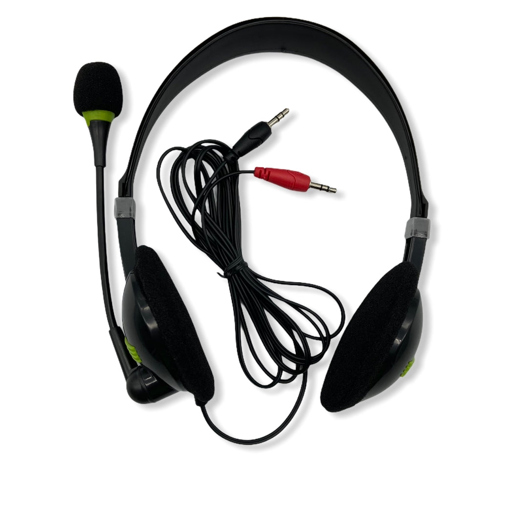 Audífonos con Micrófono doble plug