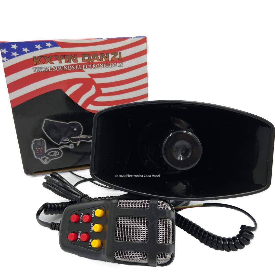 Sirena Megáfono 7 tonos