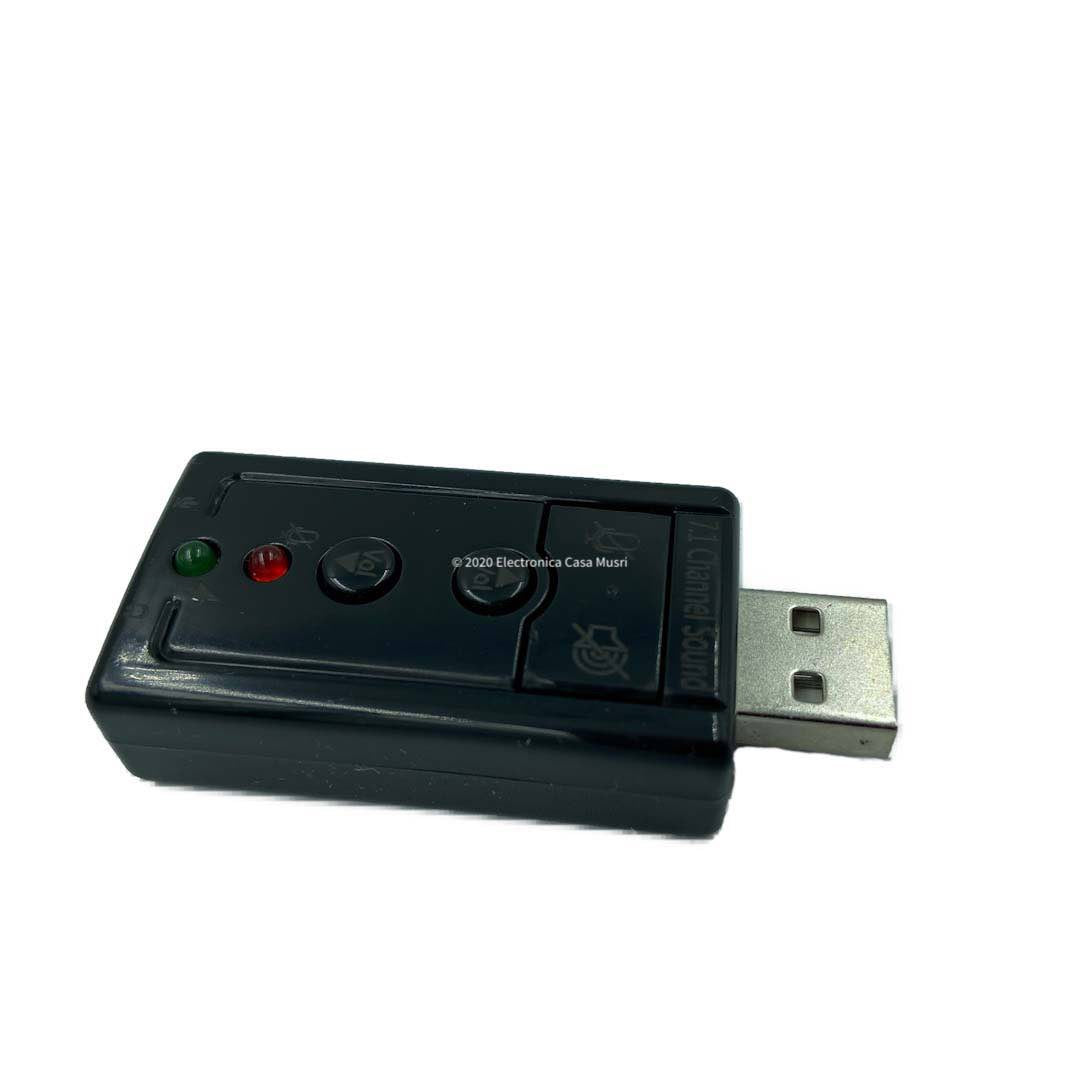 Tarjeta de Sonido USB