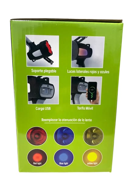 Foco led recargable