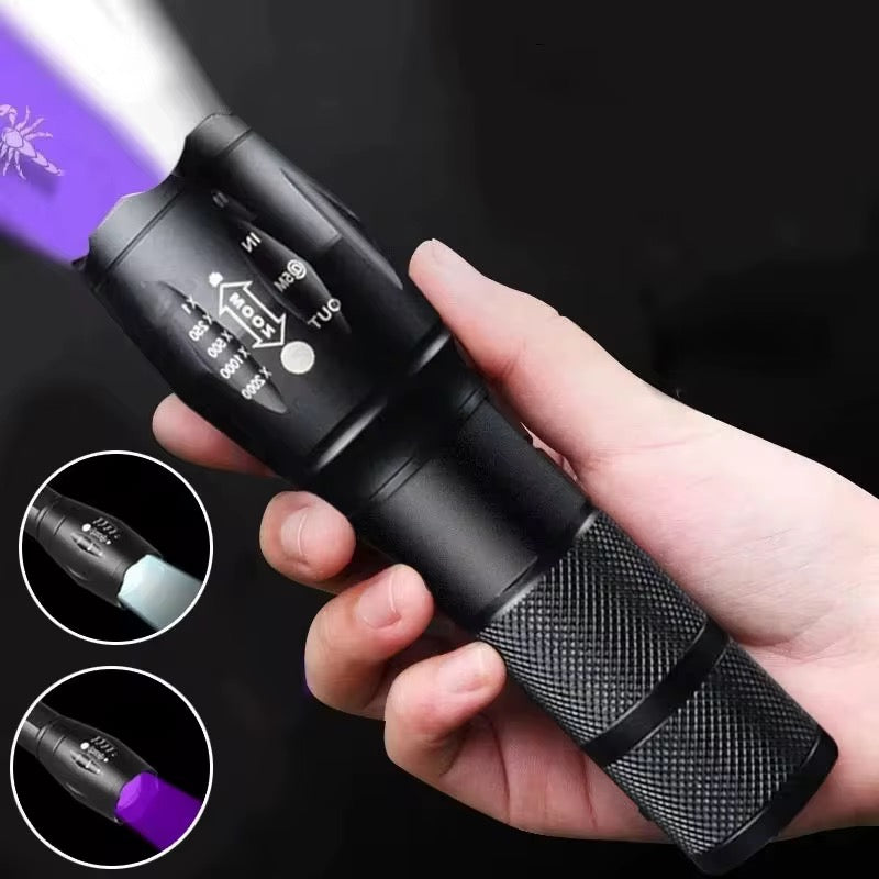 Linterna Led y UV