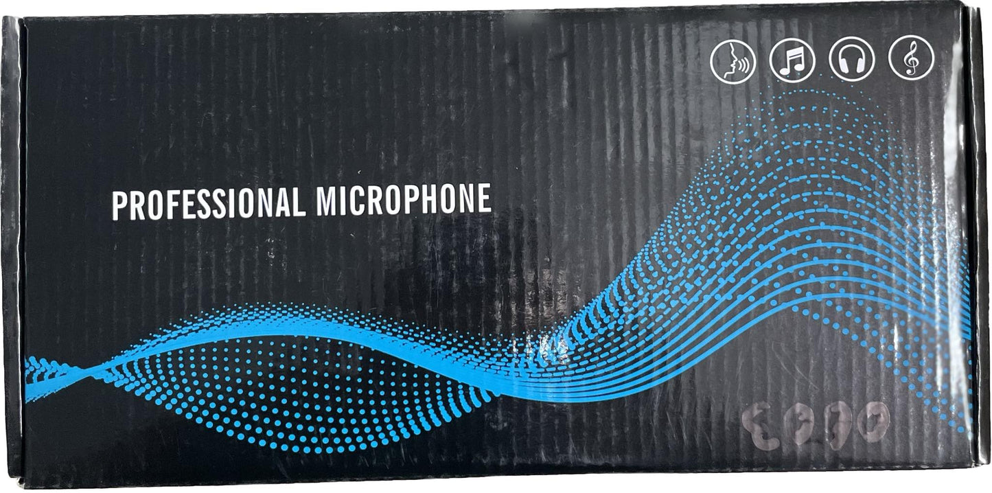 Micrófono Inalámbrico UHF Recargable