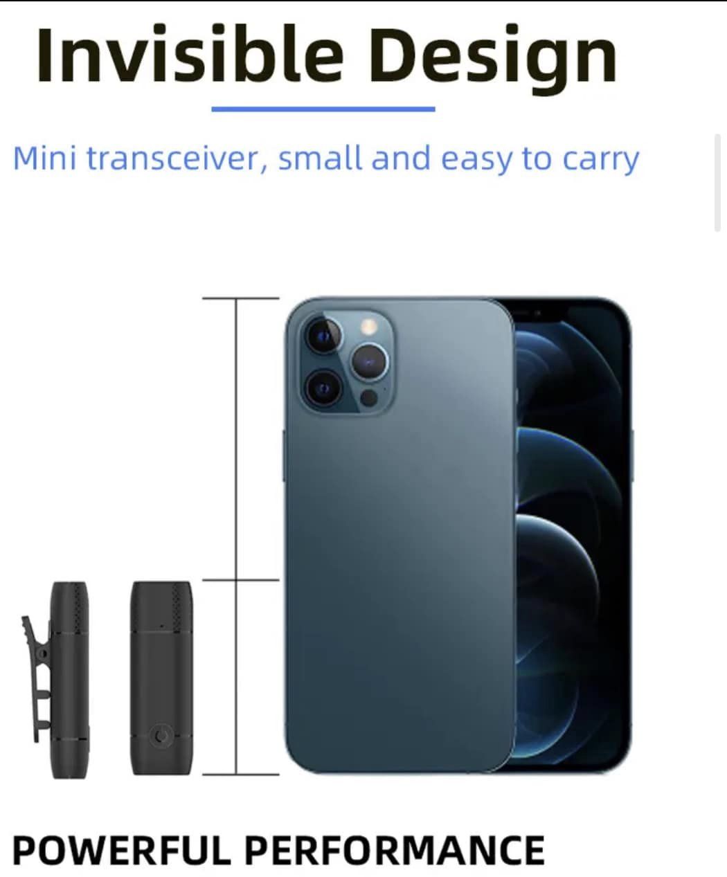 Micrófono para celular inalámbrico