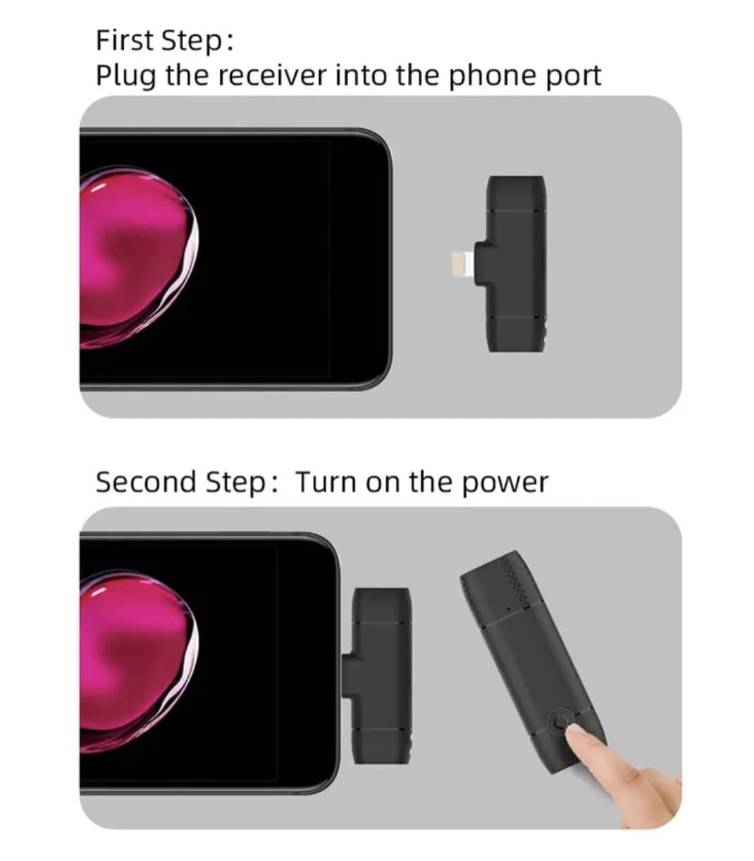 Micrófono para celular inalámbrico