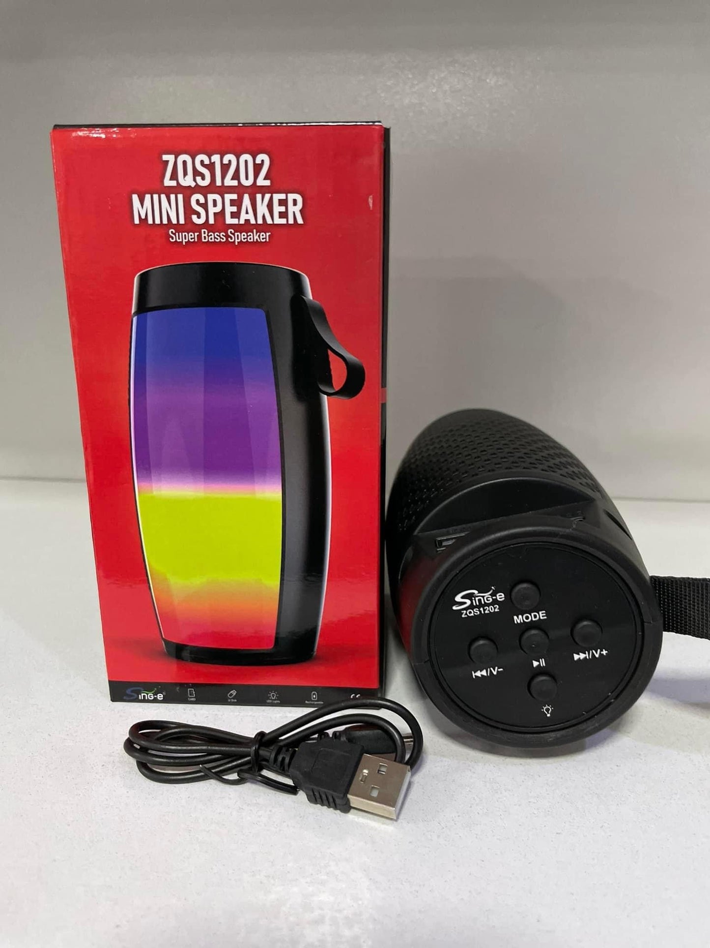 Mini Parlante Bluetooth con lector USB y SD