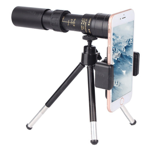 Telescopio monocular con zoom para celular