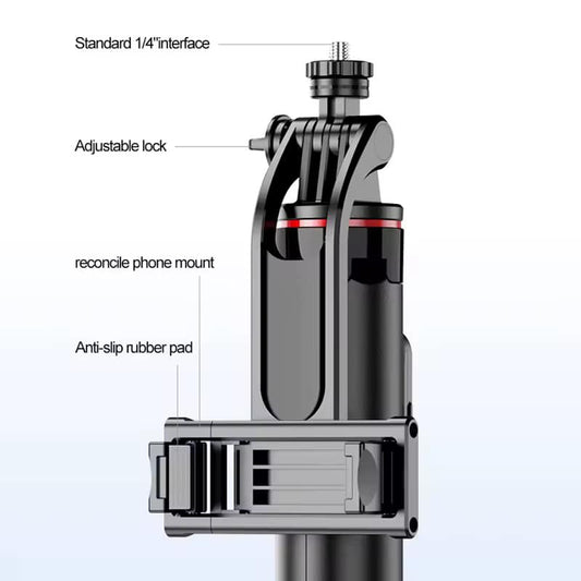Palo Selfie 1.7 metros con BT Y trípode .