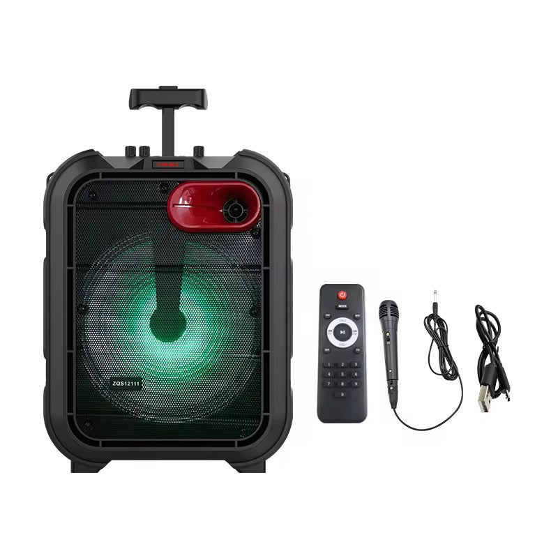 Parlante BT Usb Msd Fm Luz Rgb