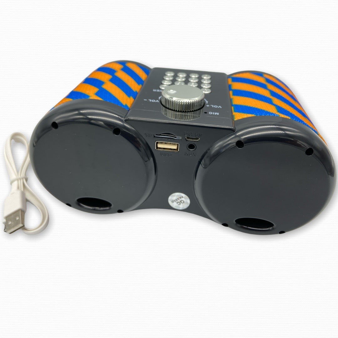 Parlante doble Bazuca BT USB TF FM