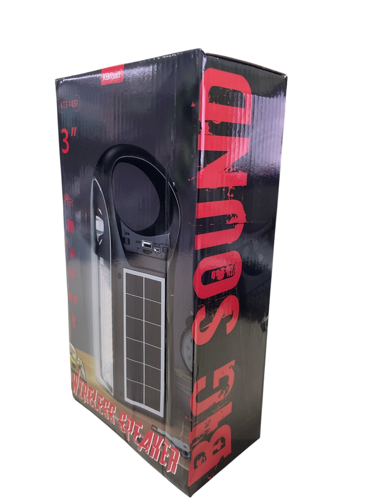 Radio BT Msd Usb , linterna , solar recargable.