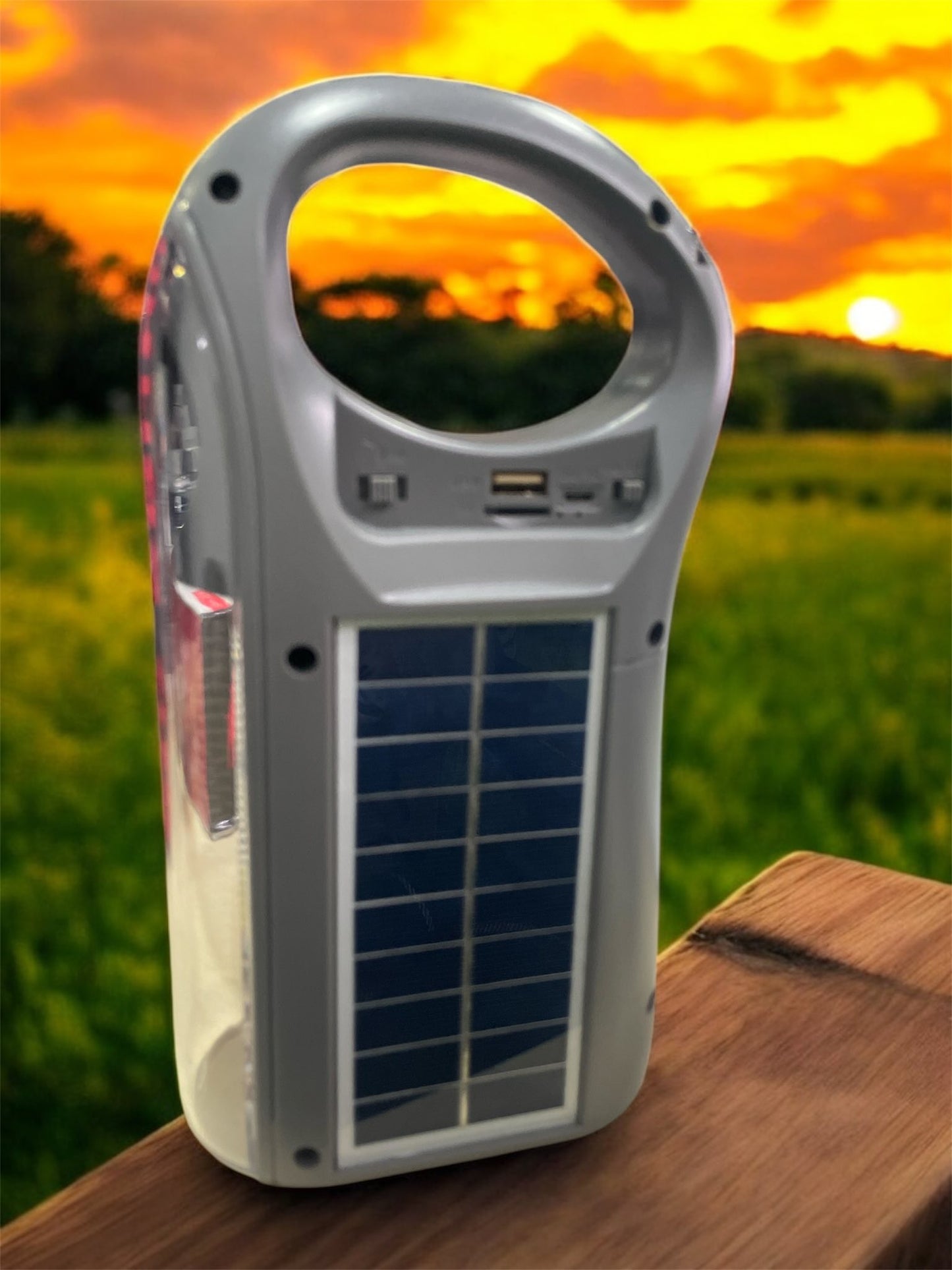 Radio BT Msd Usb , linterna , solar recargable.