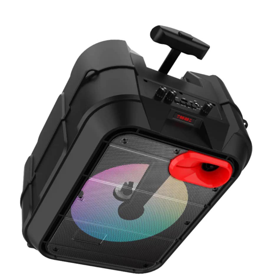 Parlante BT Usb Msd Fm Luz Rgb