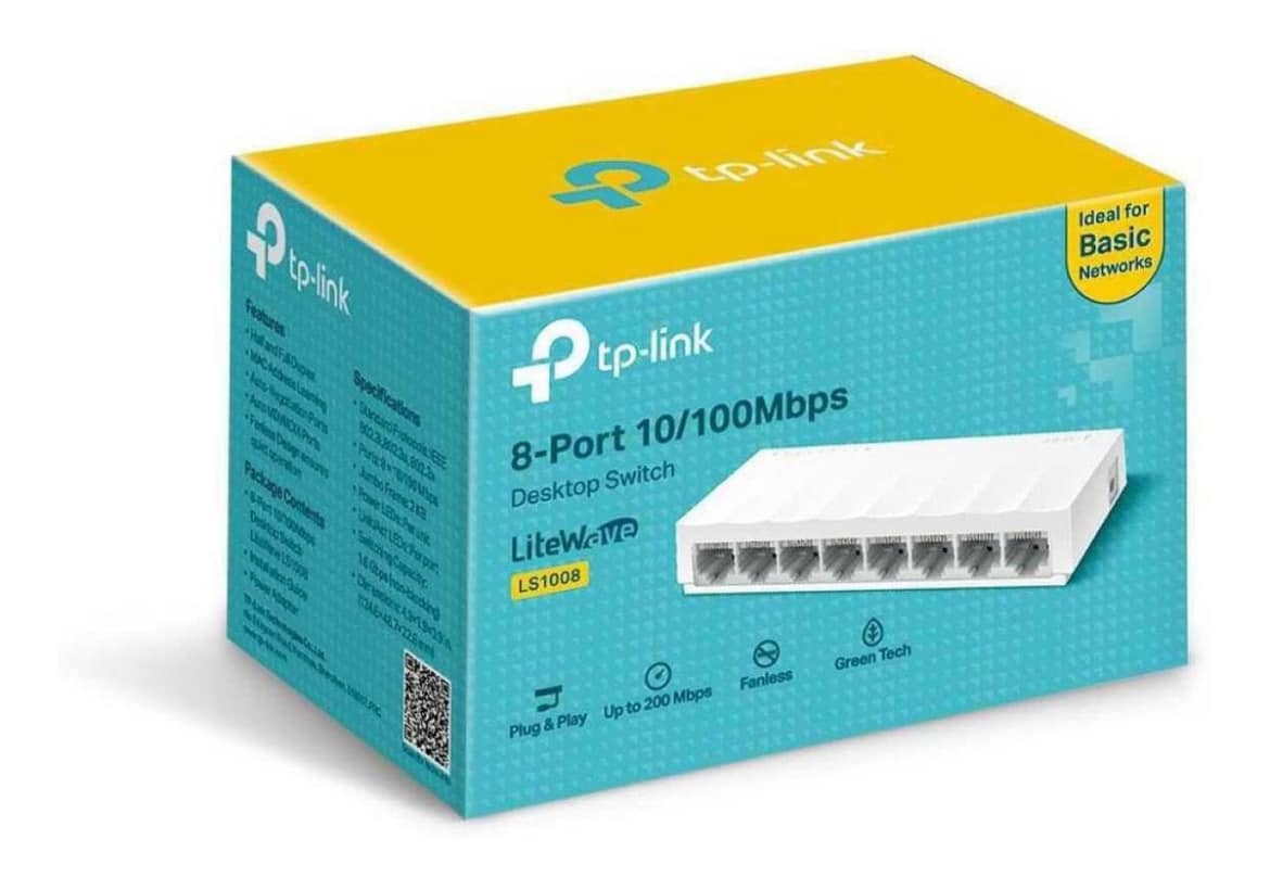 Tp-Link 8-Puertos 10/100bps Destop Switch