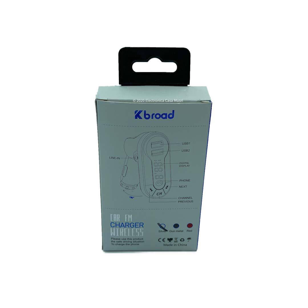 Transmisor Manos Libres por Bluetooth / FM