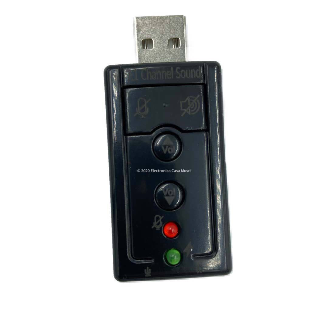Tarjeta de Sonido USB