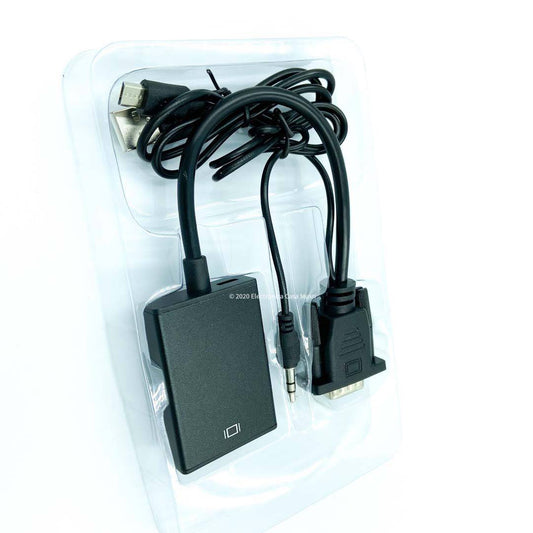 Conversor VGA a HDMI con audio