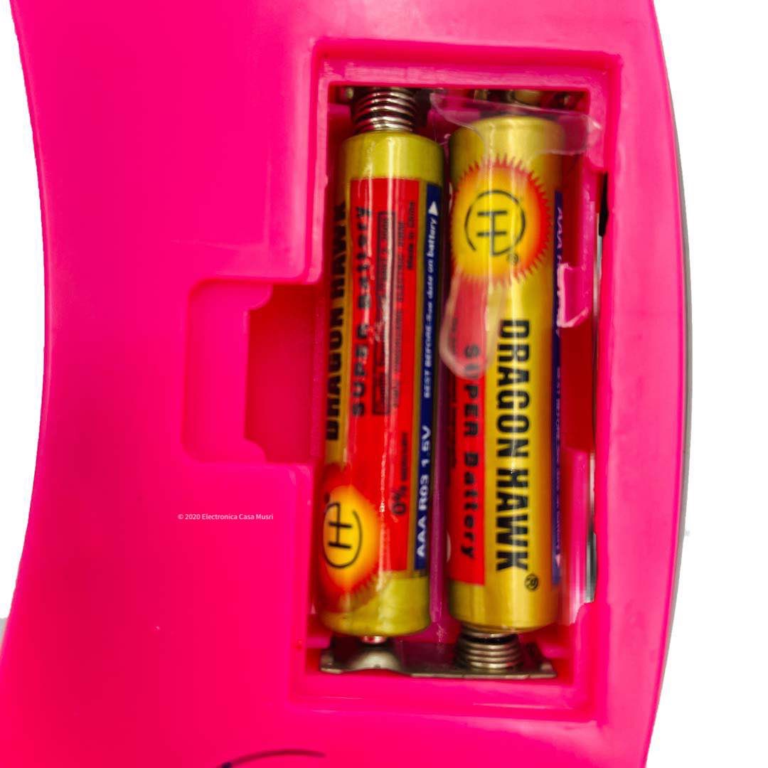 Pesa digital de baño