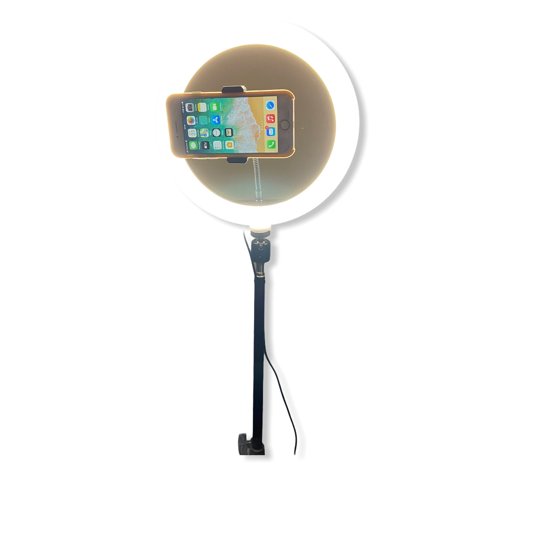 Aro Led 10" con pedestal y control remoto BT incluido