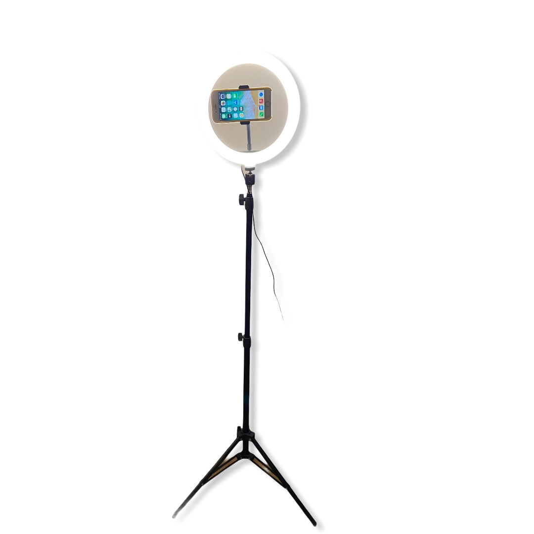 Aro Led 10" con pedestal y control remoto BT incluido