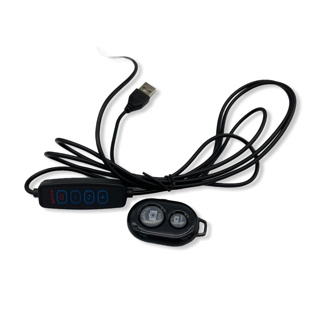 Aro Led 10" con pedestal y control remoto BT incluido