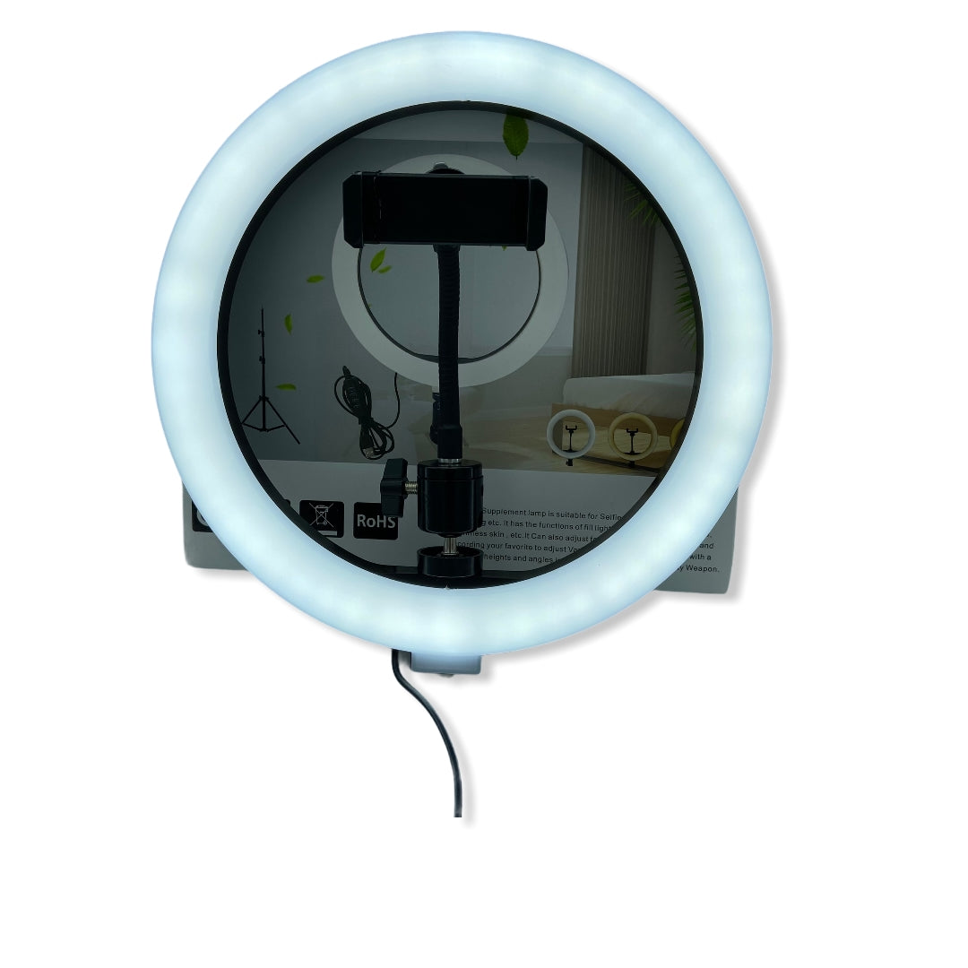 Aro Led 10" con pedestal y control remoto BT incluido