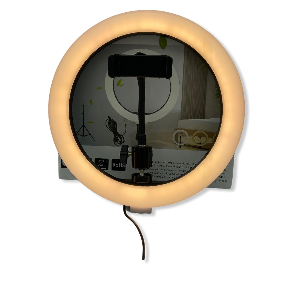 Aro Led 10" con pedestal y control remoto BT incluido