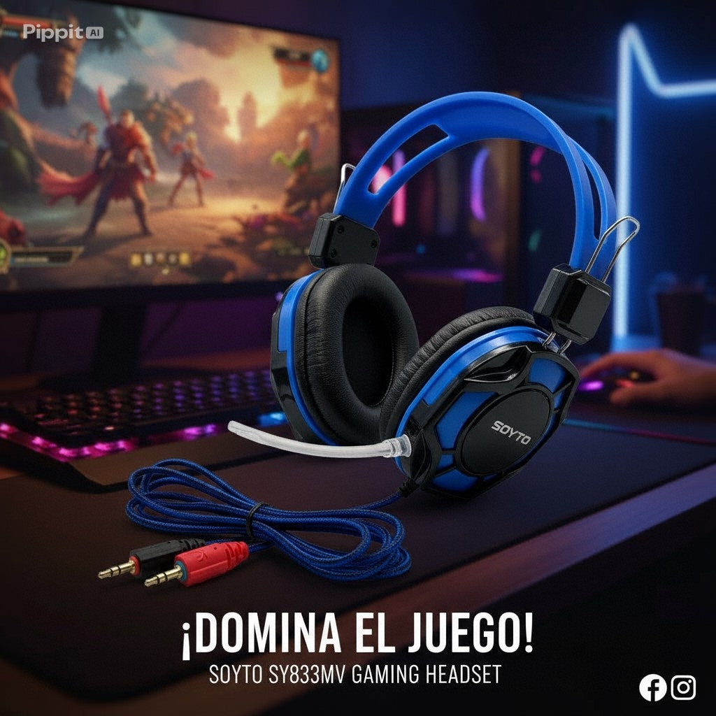Audífonos Gamer SY833