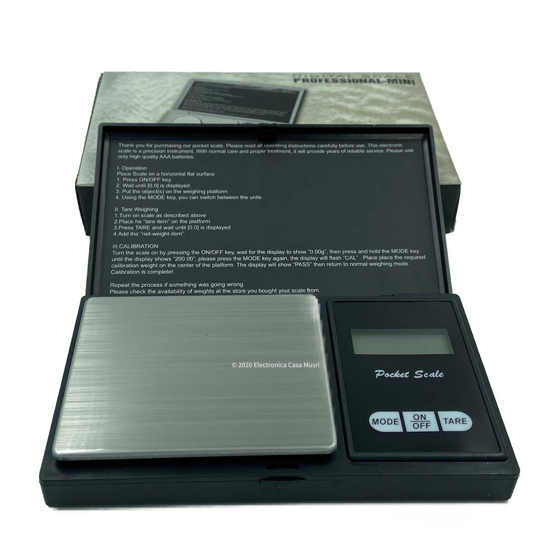 Pesa Gramera de precision de bolsillo