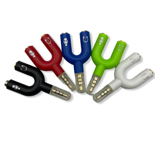 Adaptador de audio / micrófono Gamer