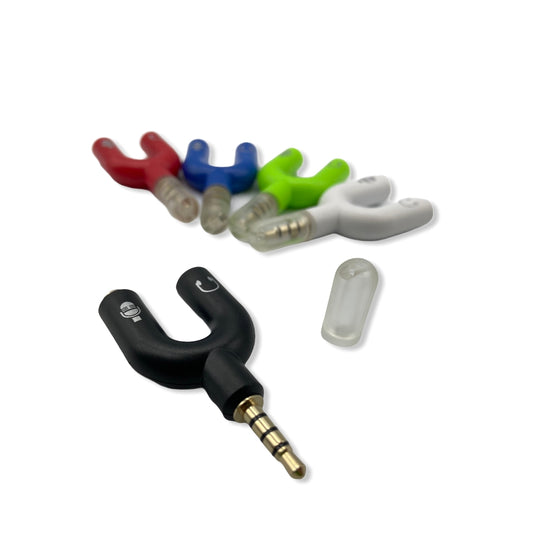 Adaptador de audio / micrófono Gamer