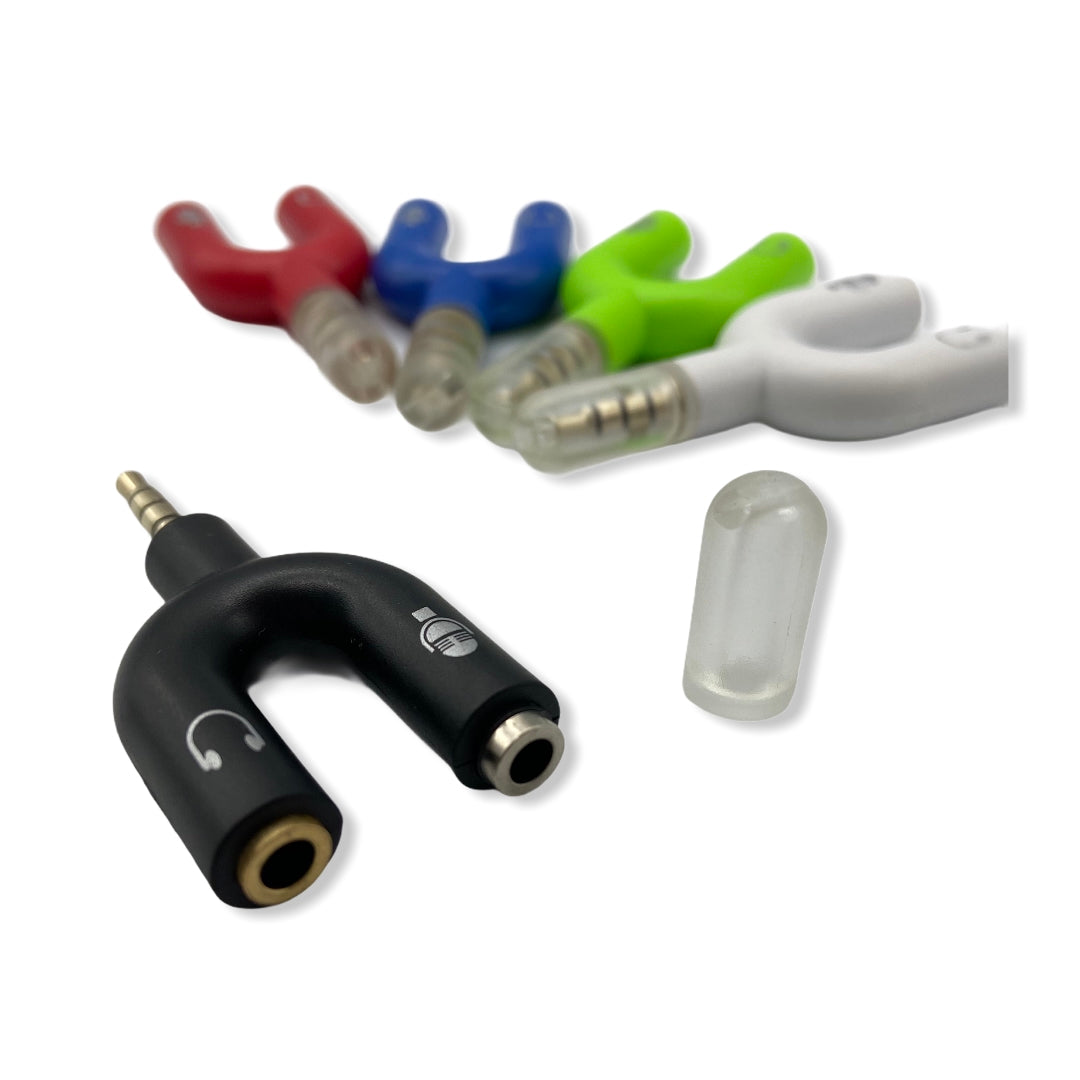 Adaptador de audio / micrófono Gamer