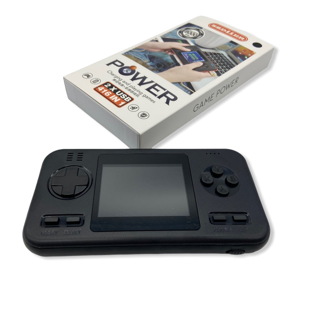Consola Retro estilo DS con PowerBank