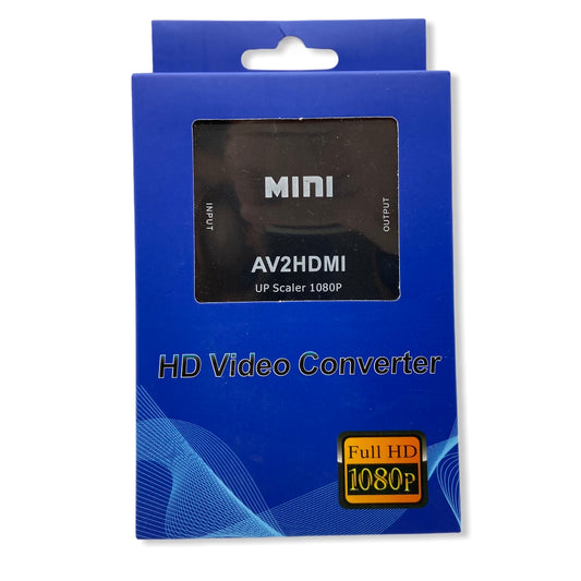 Conversor de video Analogo A/V (conexión RCA) a HDMI