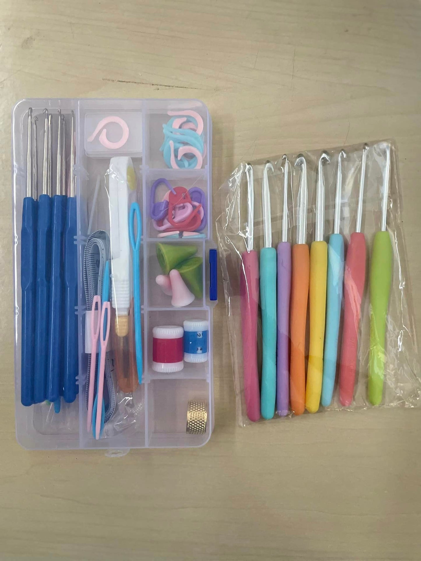 Set de 52 piezas tejido a crochet