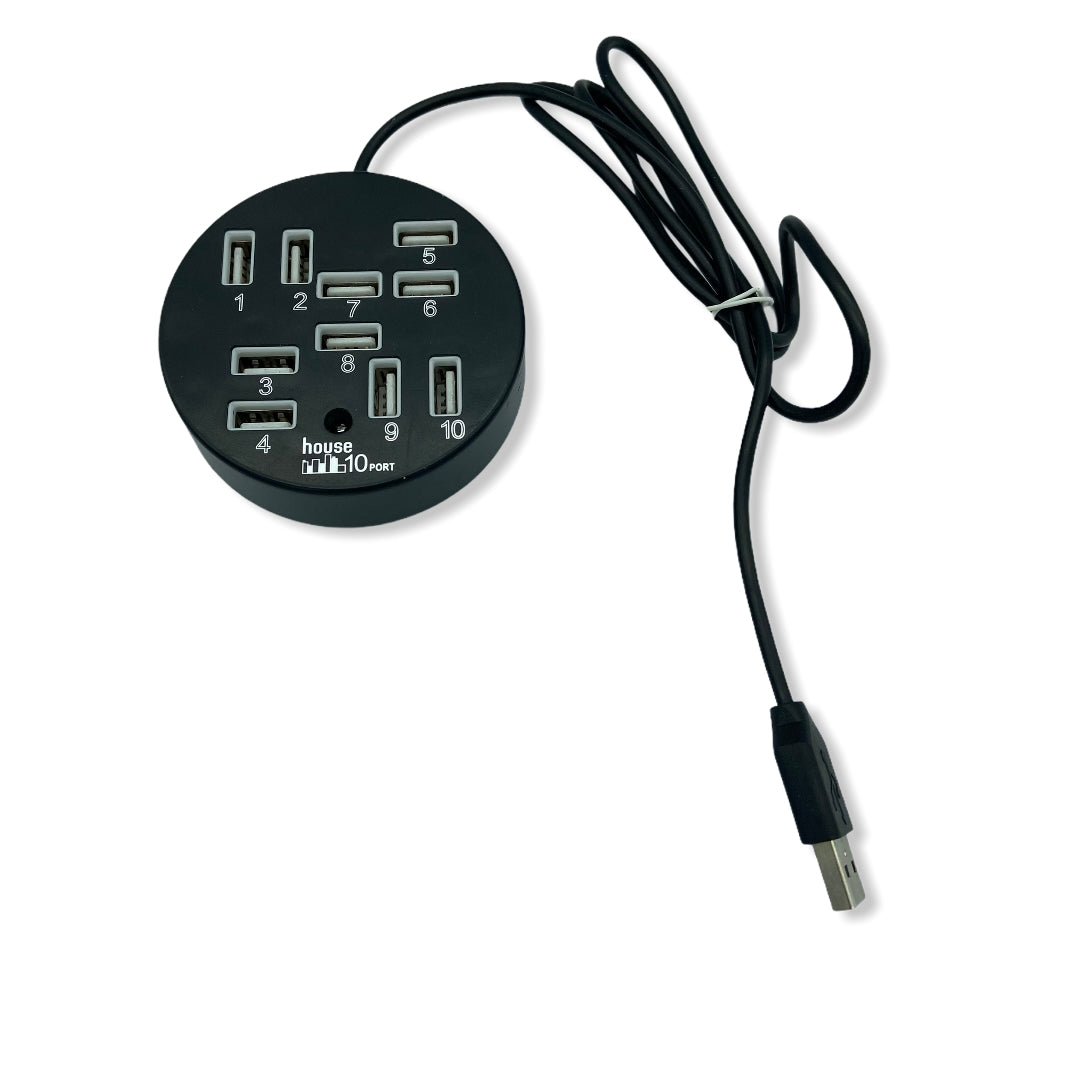 Hub USB 10 puertos