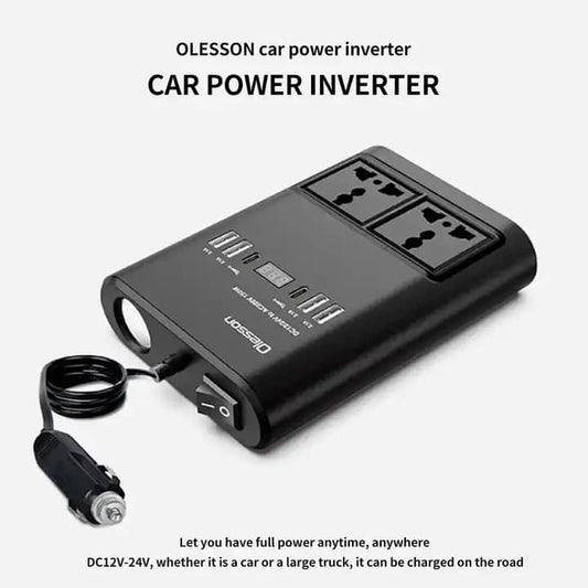 Conversor , Inversor de voltage 12-24 V a 220 V 150 W