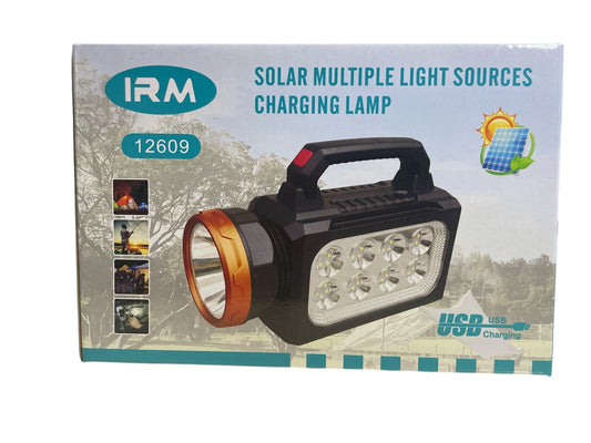 Linterna recargable 4 funciones