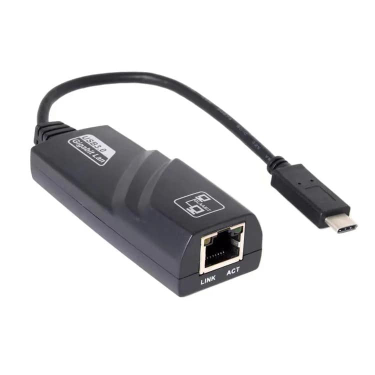 Adaptador Ethernet LAN Tipo C 3.1 a Rj45