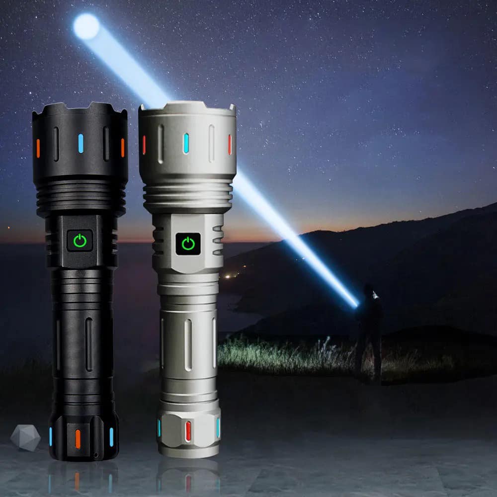 Linterna Led con zoom