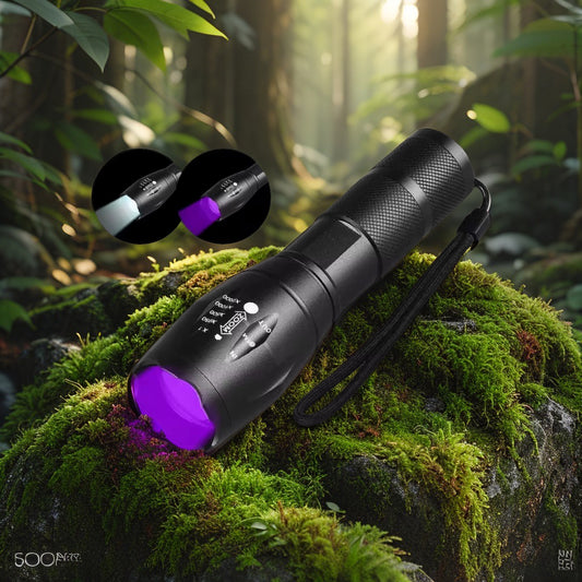 Linterna Led y UV