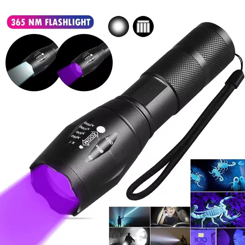 Linterna Led y UV