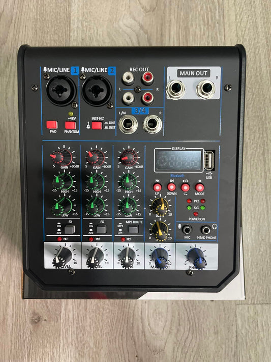 Mezclador de sonido profesional