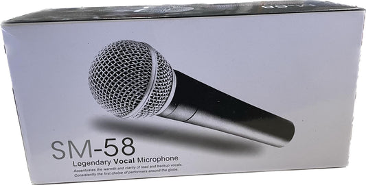 micrófono dinámico ,  metálico