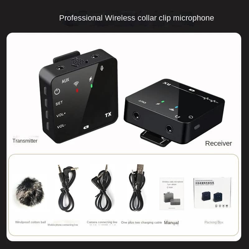 Micrófono para celular y cámaras de filmación