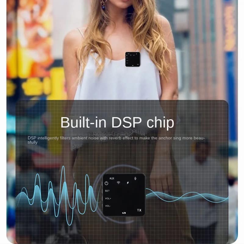 Micrófono para celular y cámaras de filmación